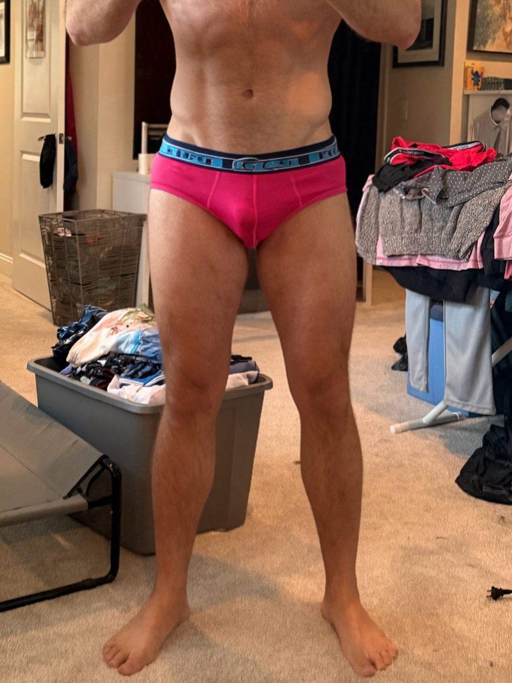 Men's Pink Papi Brief XL - Picture 3 of 3